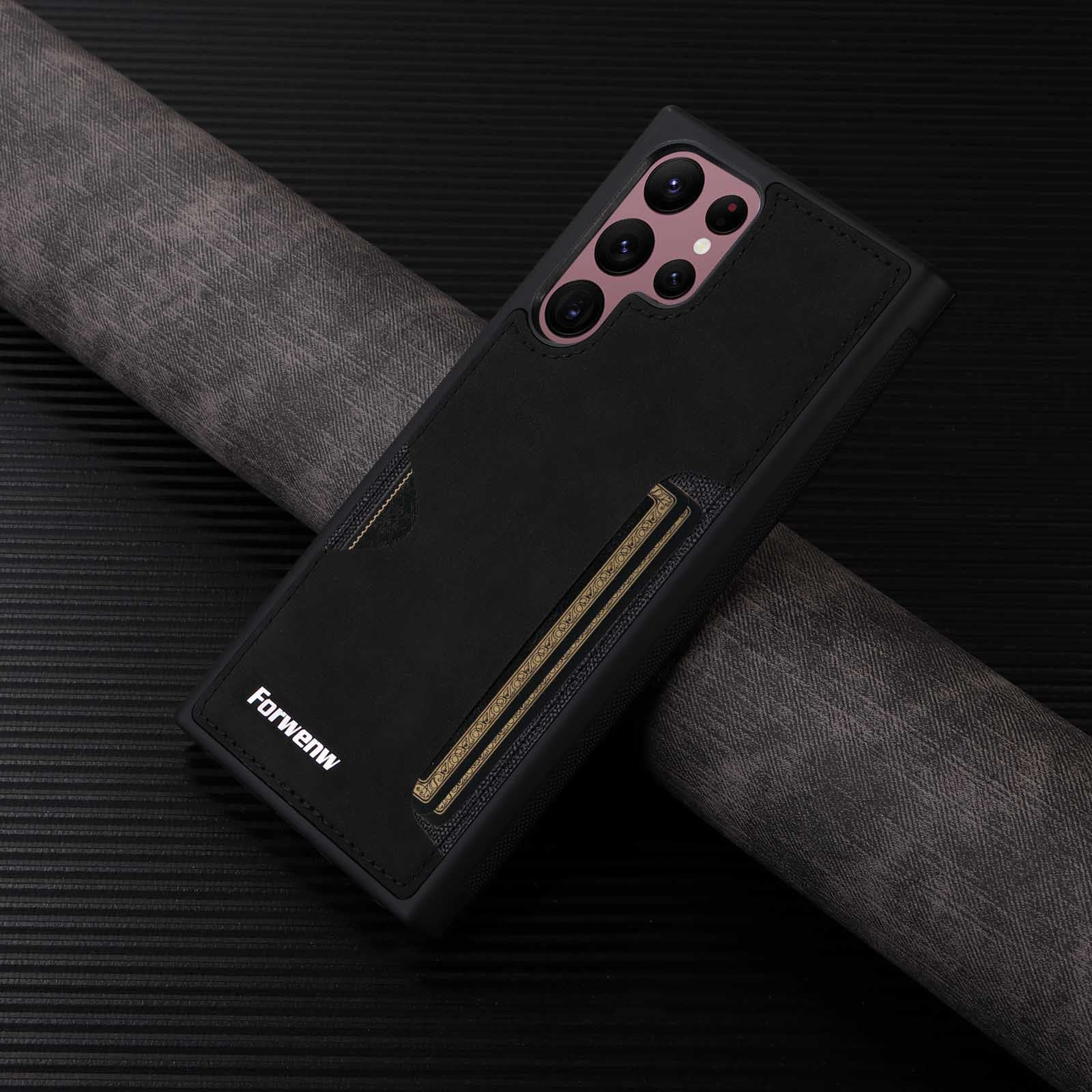 KIRJYSS Samsung Leather Phone Case