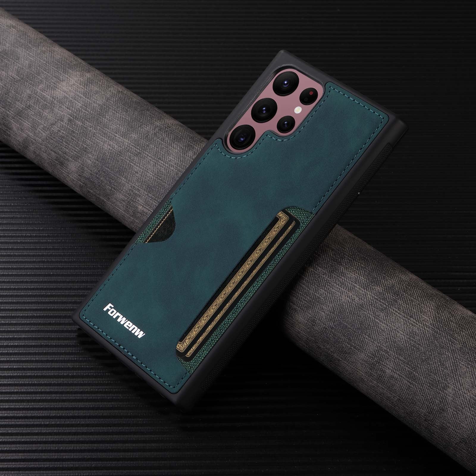 KIRJYSS Samsung Leather Phone Case